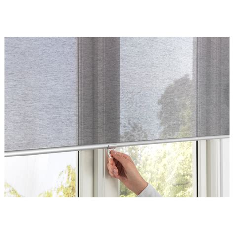 Ikea roller blinds - FYRTUR Black-out roller blind, smart wireless/battery operated gray,38x76 ¾ ". $169.99. (286) Financing options are available. Details >. Black-out Works with IKEA Home smart. Choose size 38x76 ¾ ".